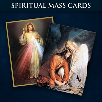 Picture for category Spiritual Mass Cards