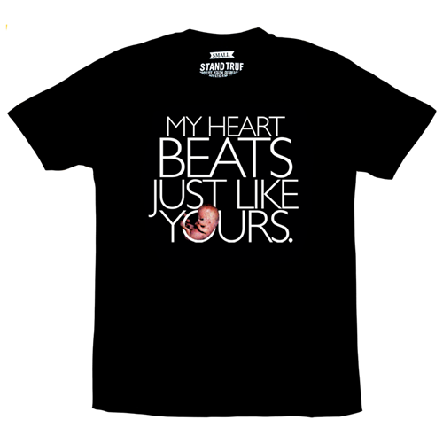 My Heart Beats Just Like Yours Crew Neck T-Shirt