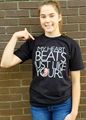 Picture of My Heart Beats Just Like Yours crew neck t-shirt