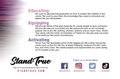 Picture of Stand True Pro-Life Youth Outreach postcard