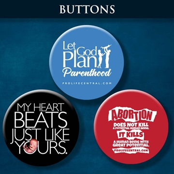 Picture for category Pro-Life buttons