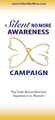 Picture of Silent No More Awareness Campaign Brochure