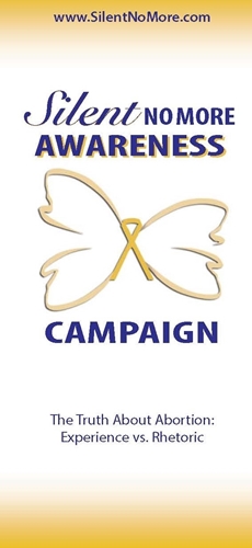 Picture of Silent No More Awareness Campaign Brochure