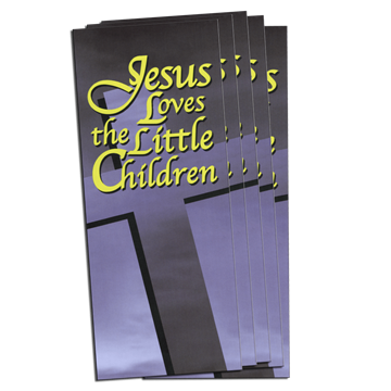 Picture of Jesus Loves the Little Children brochure