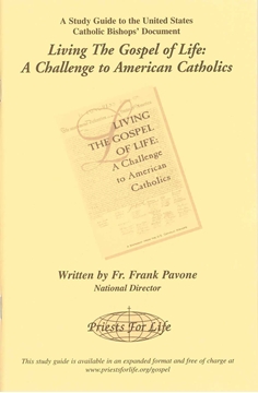 Picture of Study Guide to the US Bishops' Document "Living the Gospel of Life." - Flipbook